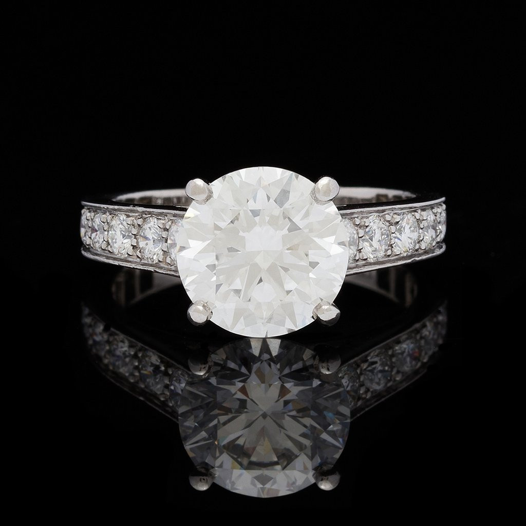Cartier Diamond Engagement Rings
 Gorgeous Cartier Diamond Engagement Ring GIA 2 41 carats
