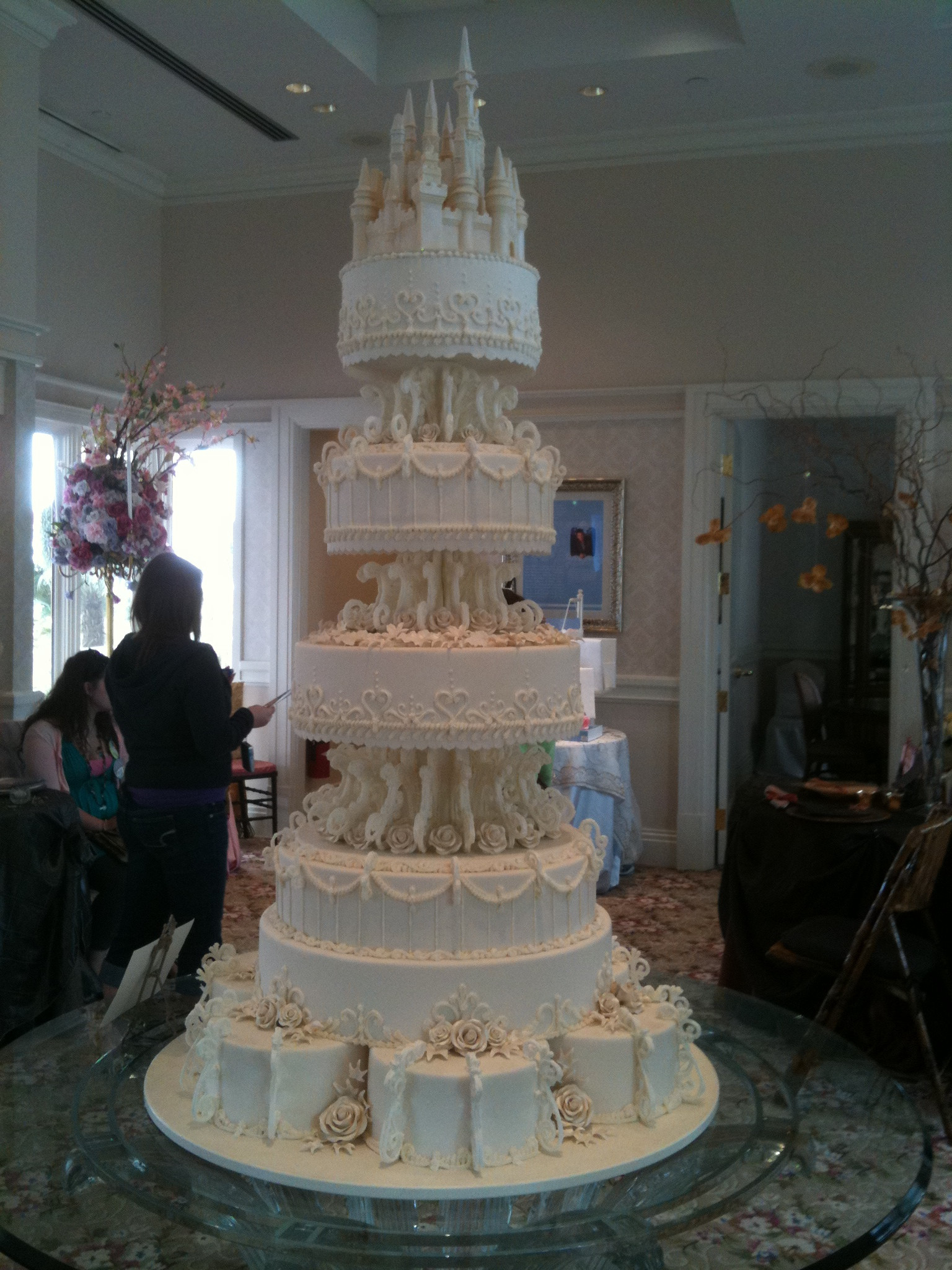 Castle Wedding Cake
 wedding cake toppers Cinderella Wedding Cake Toppers