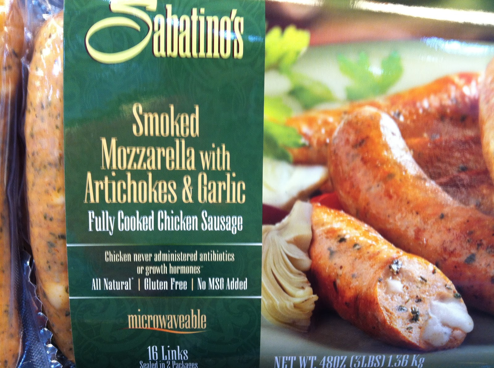 Casual Gourmet Chicken Sausage
 Gluten Free Products at Costco Part 1
