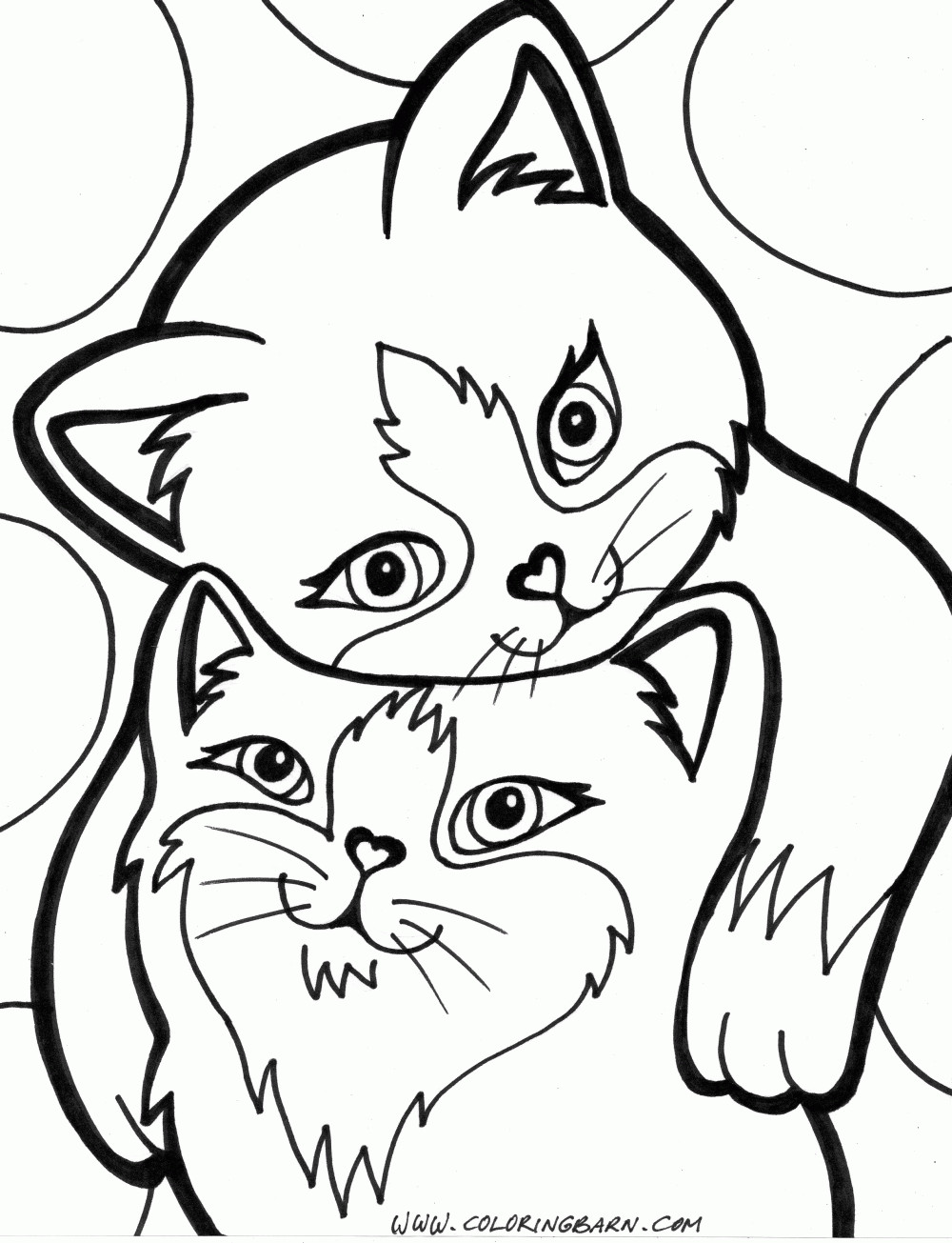 Cat Coloring Pages For Girls
 cat color pages printable