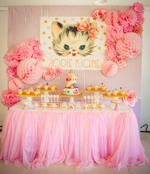 Cat Themed Birthday Party
 30 Cute Cat Birthday Party Ideas Pretty My Party