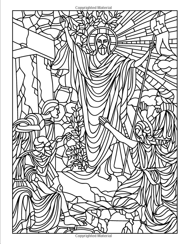 Catholic Adult Coloring Book
 Pin on Christmas Easter Coloring Pages for Adults