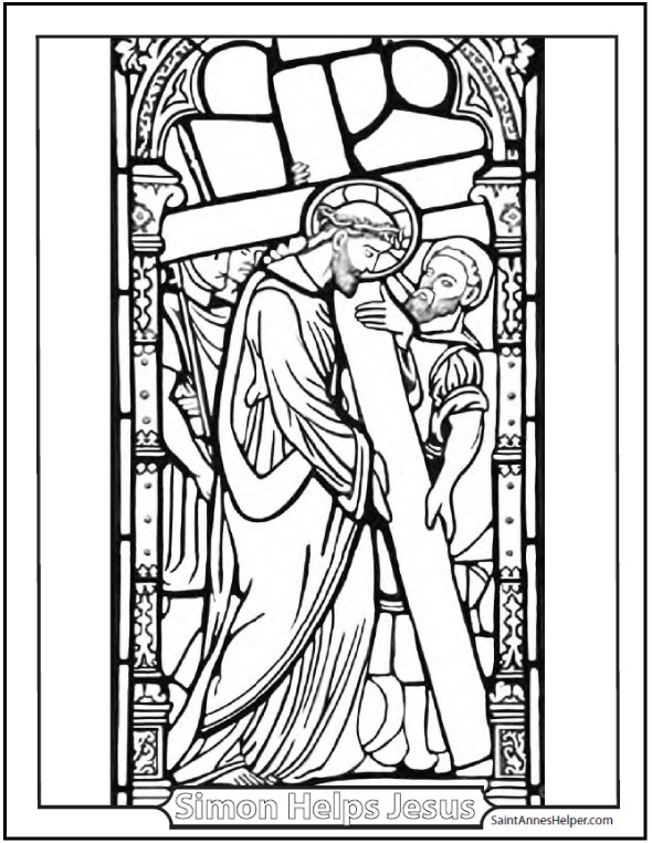 Catholic Adult Coloring Book
 40 Rosary Coloring Pages The Mysteries The Rosary