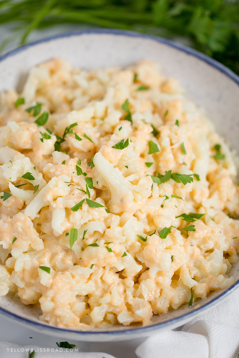 Cauliflower Side Dishes
 Easy e Pan Cauliflower “Mac” & Cheese