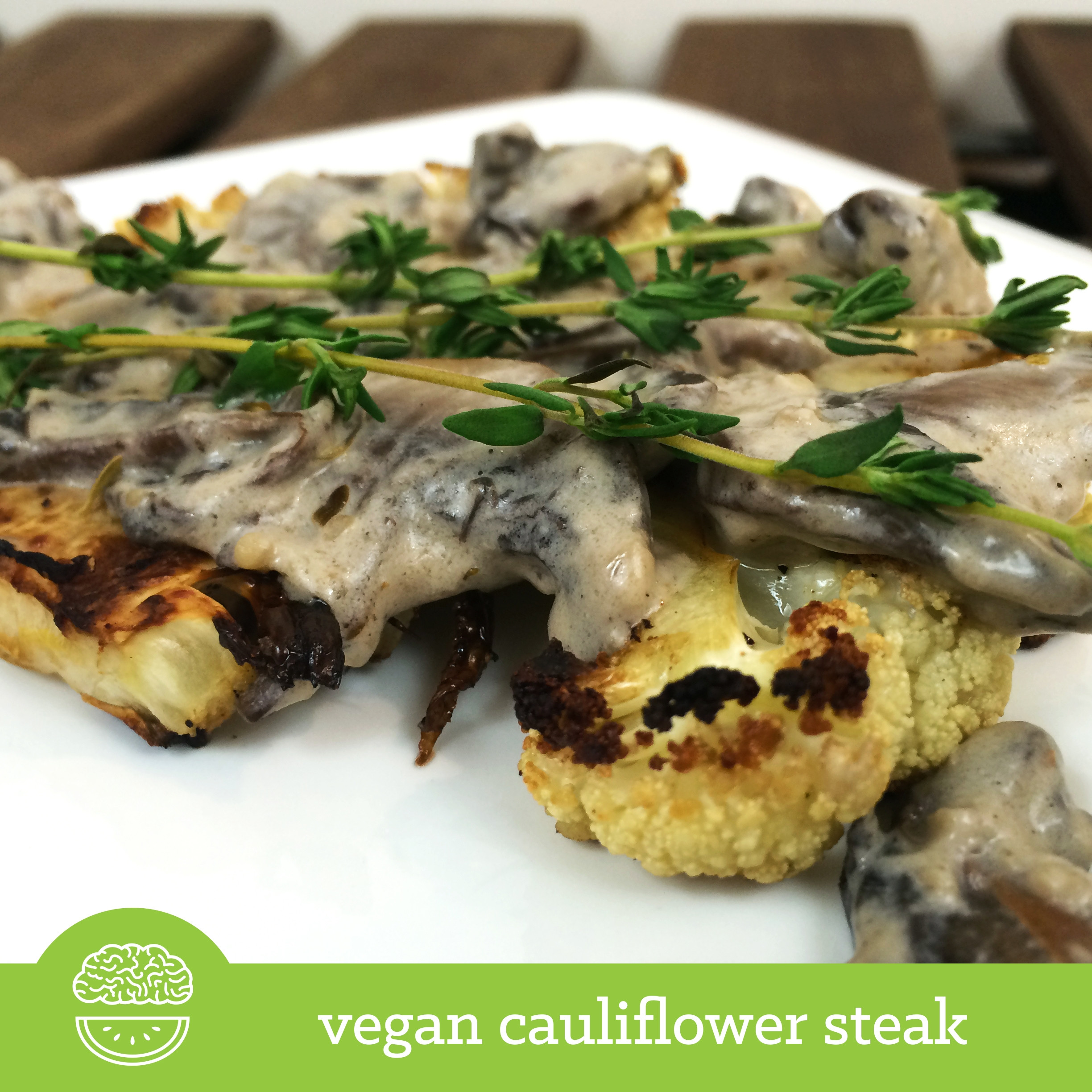 Cauliflower Steaks Vegan
 Ripped Recipes Vegan Cauliflower "Steak"
