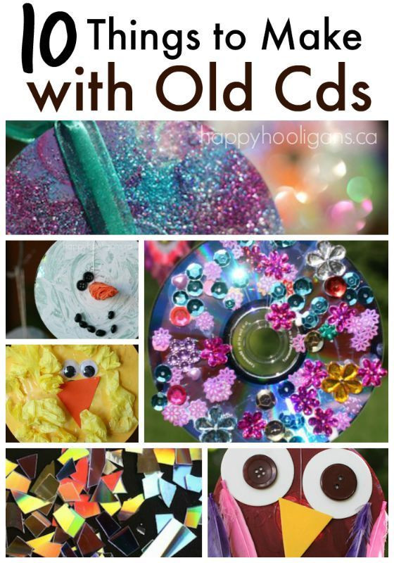 Cd Craft Ideas For Kids
 10 Terrific Things to Make with Old Cds and Dvds