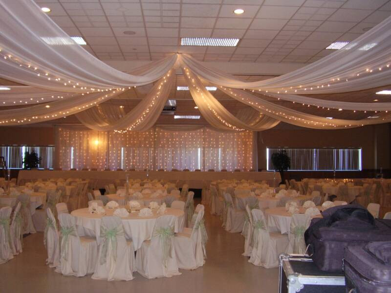 Ceiling Decorations For Weddings
 The Thoroughbred Center Easy & Inexpensive Decorations