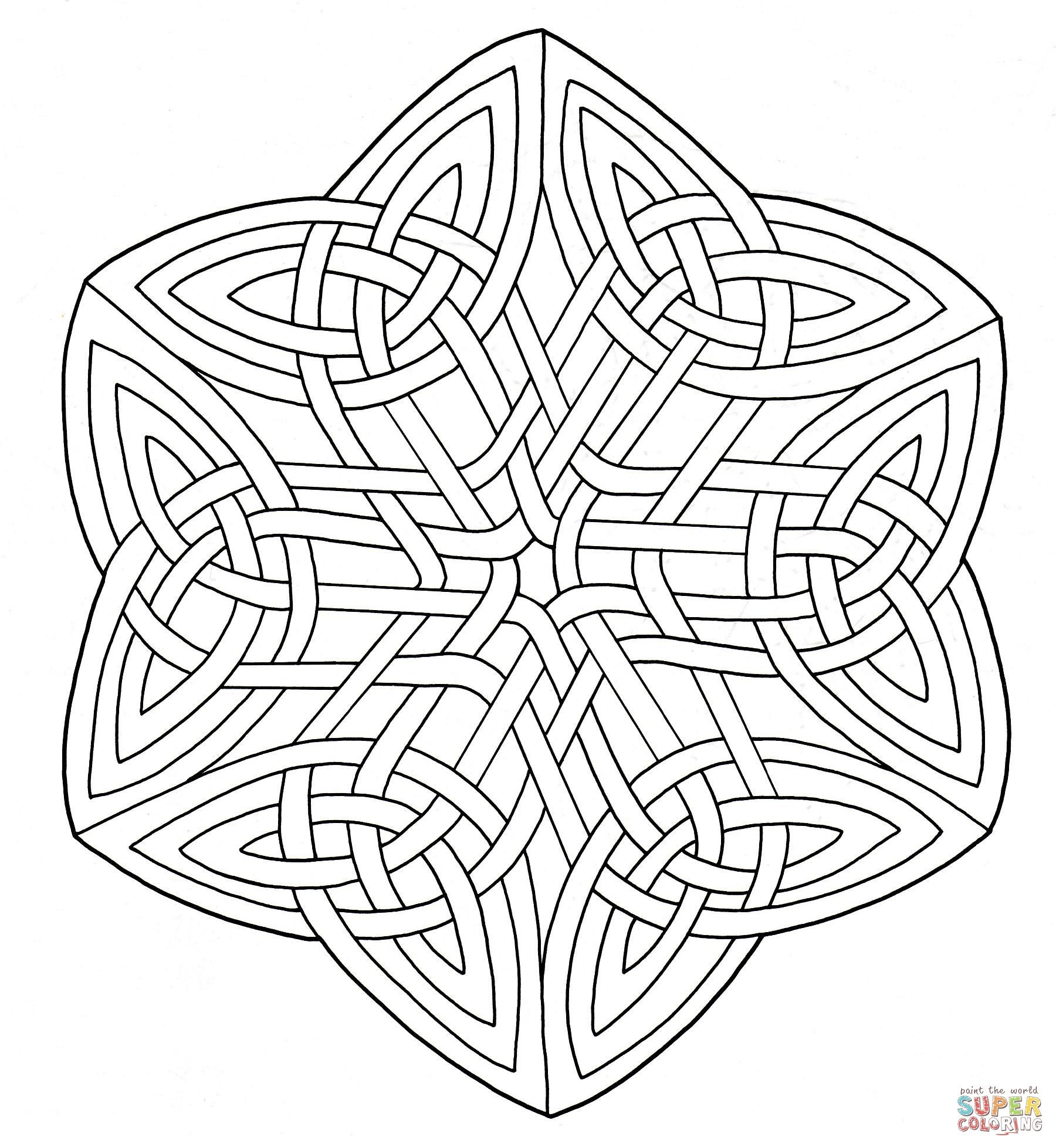 Celtic Adult Coloring Book
 Celtic Knotwork Super Coloring Mandala