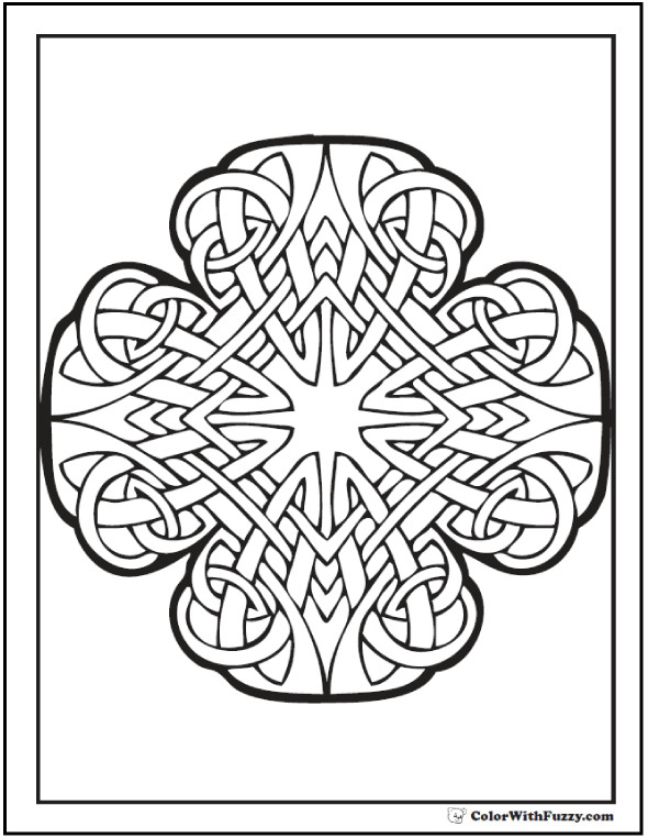 Celtic Adult Coloring Book
 90 Celtic Coloring Pages Irish Scottish Gaelic