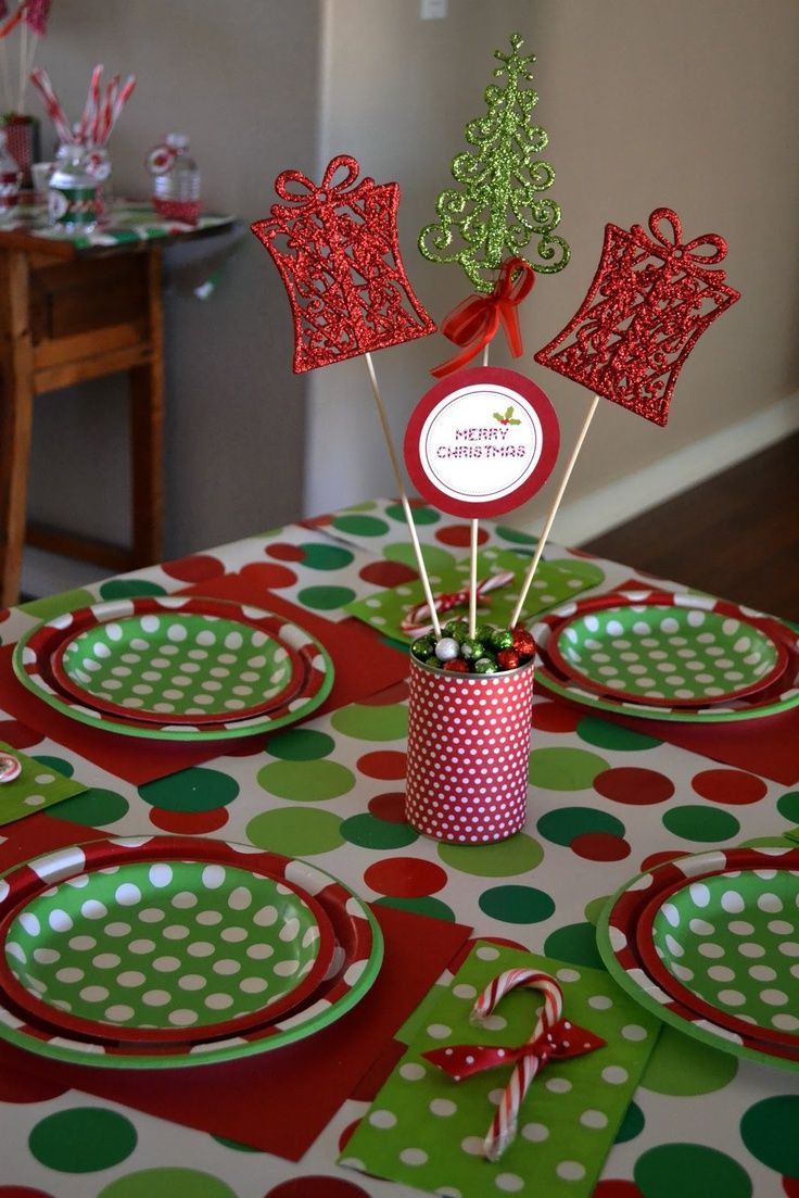 Centerpiece For Kids Party
 Image result for Christmas Dinner Kids Table Ideas