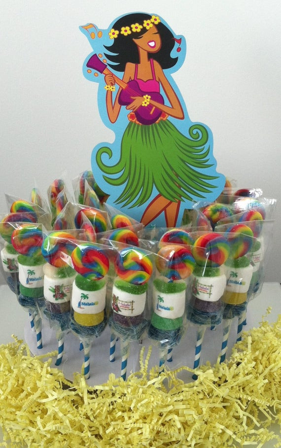 Centerpiece For Kids Party
 Items similar to Mini Candy Cabob kabob party centerpiece