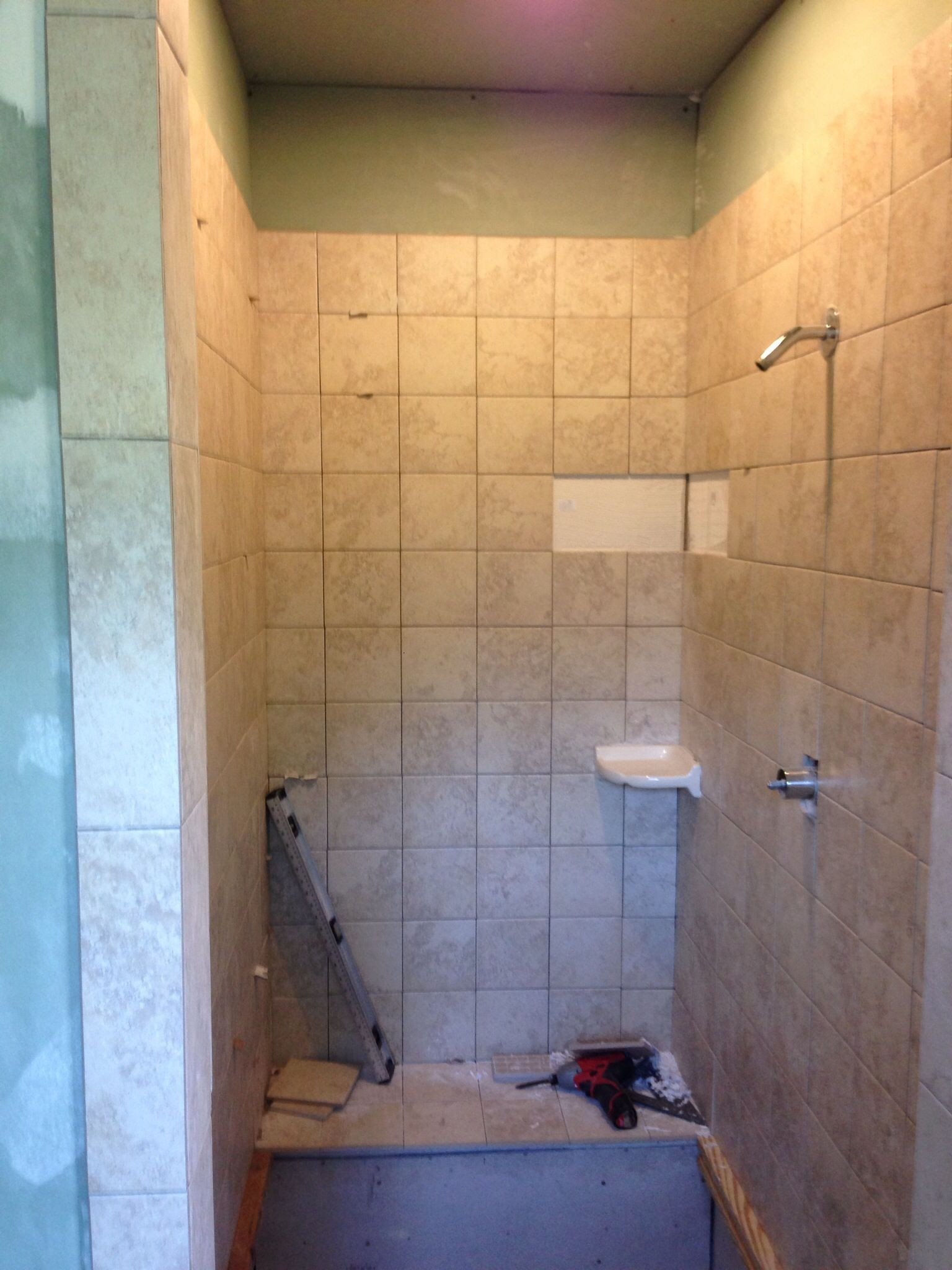 Ceramic Tile For Bathroom Showers
 Ceramic Tile Shower 6x6 s Tile Projects