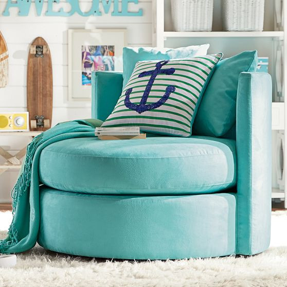 Chair For Teenage Girl Bedroom
 Blue bedroom accessories chairs for teenage girls round
