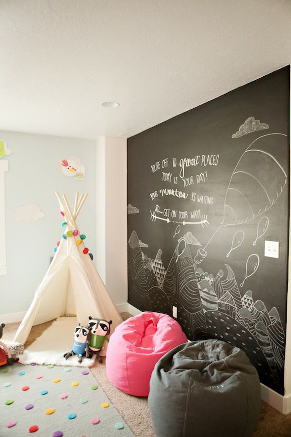 Chalkboard Paint Kids Room
 DIY Chalkboard Paint Ideas for Nurseries & Kids Rooms