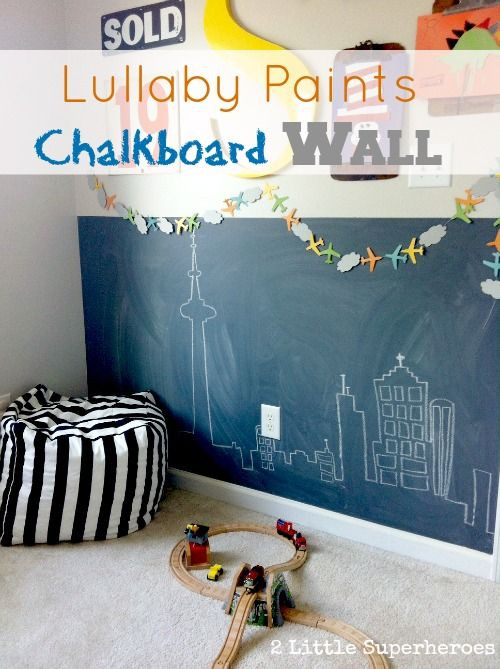 Chalkboard Paint Kids Room
 Kids Chalkboard Wall