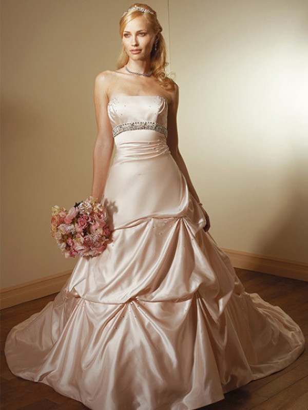 Champagne Colored Wedding
 Champagne Colored Wedding Dress