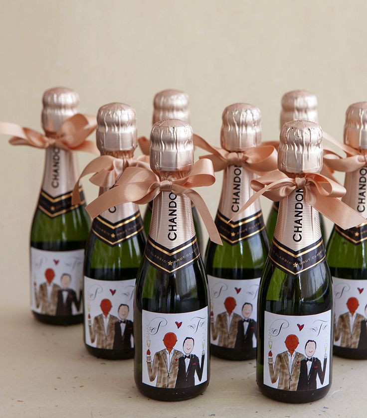 Champagne Wedding Favors
 Pin by Loretta James on Party Ideas