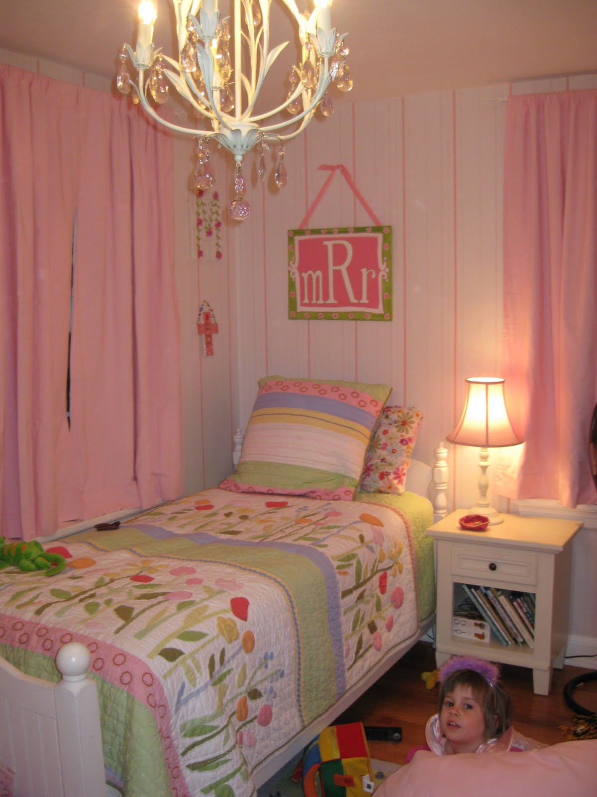 Chandelier For Girl Bedroom
 The Life of Rileys The Girls Room in progress
