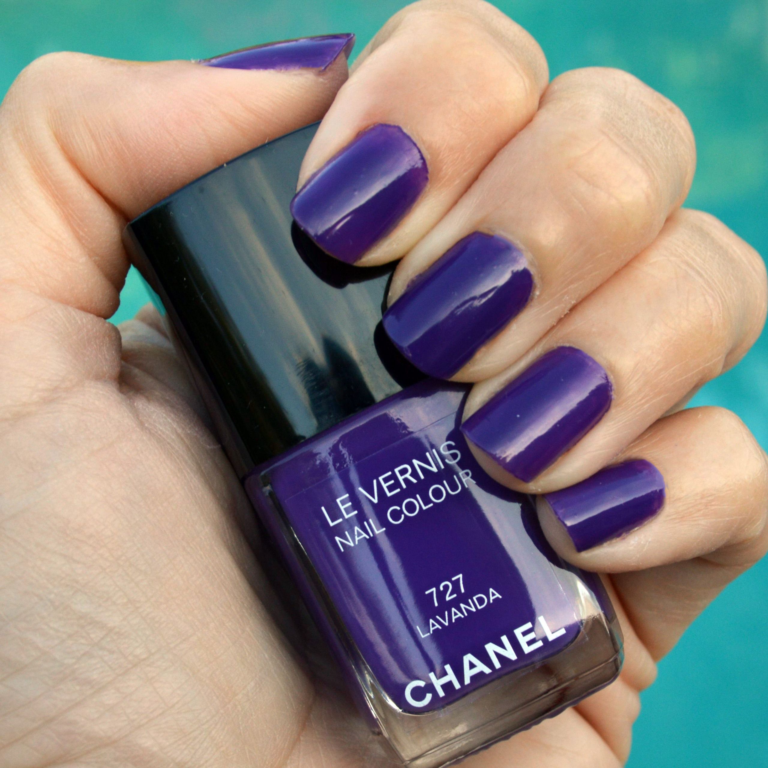 Chanel Nail Colors
 Chanel Lavanda nail polish for summer 2015 review – Bay