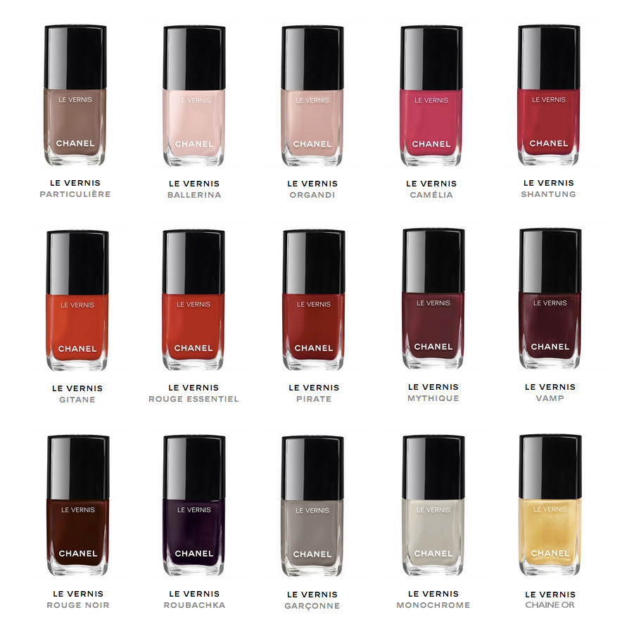 Chanel Nail Colors
 The New Chanel Long Wear Nail Polish Is It Really That Good