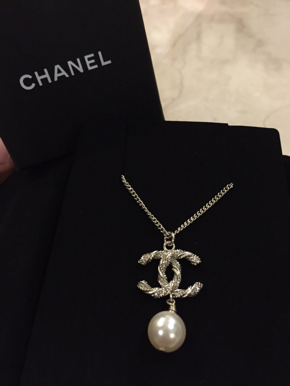 Chanel Necklace Price
 [SOLD] FOR SALE BNIB CHANEL CLASSIC NECKLACE WITH PEARL