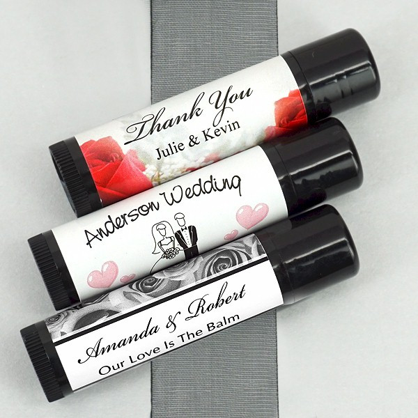 Chapstick Wedding Favors
 Personalized Lip Balm Bridal Shower Favors Tropical and