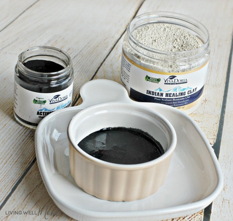 Charcoal Mask DIY Ingredients
 DIY Charcoal Face Mask Recipe Living Well Mom