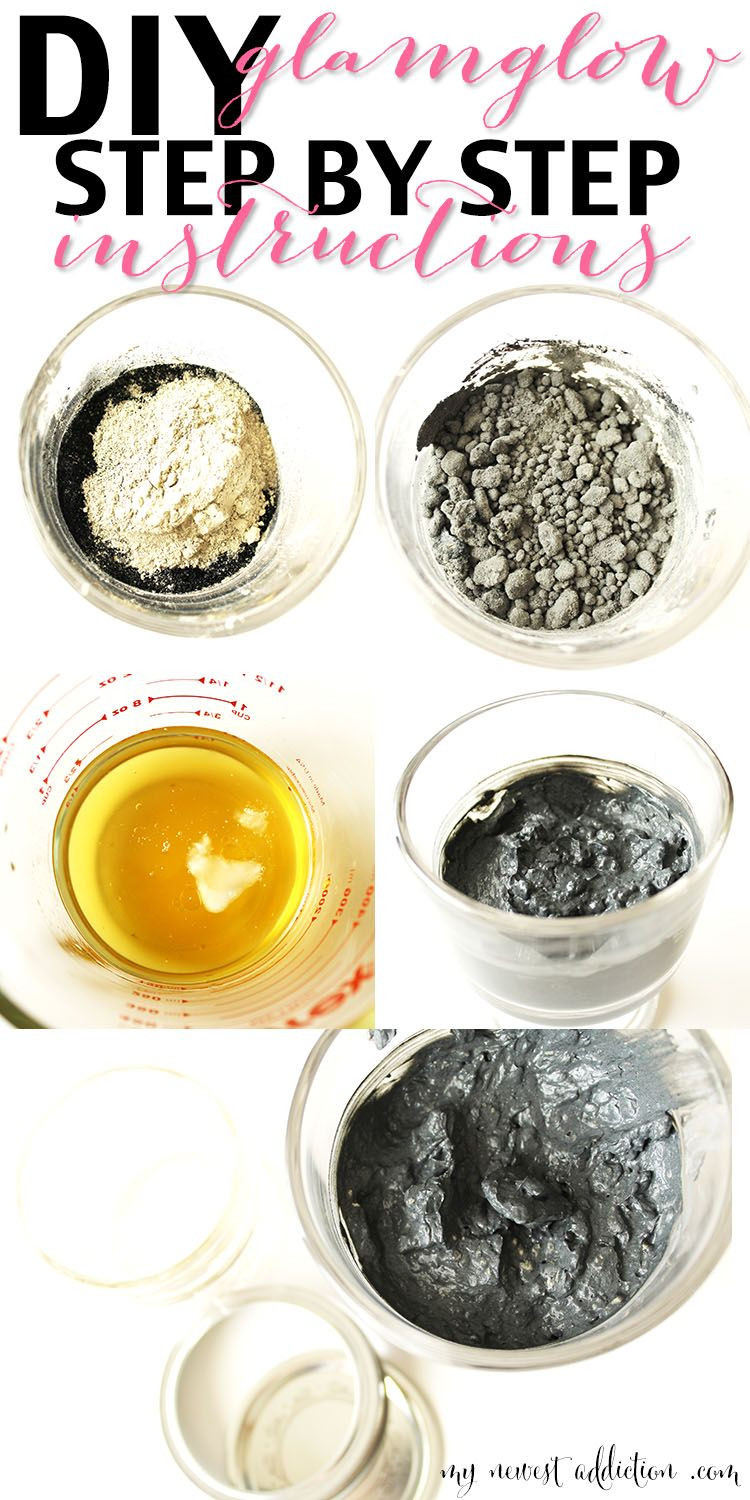 Charcoal Mask DIY Ingredients
 DIY Glamglow Inspired Mask Beauty