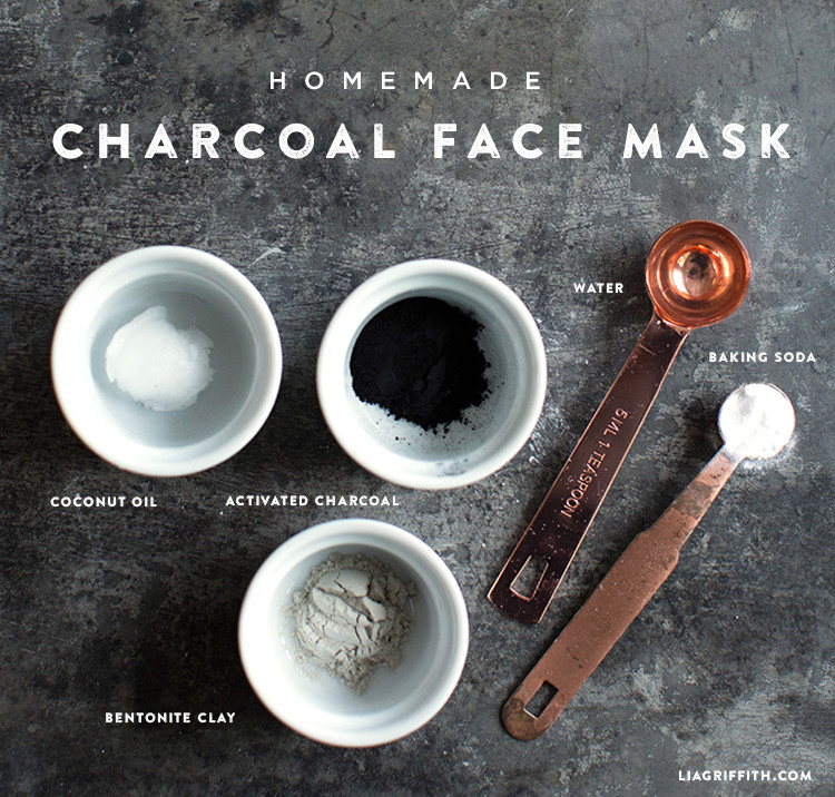 Charcoal Mask DIY Ingredients
 DIY Charcoal Face Mask