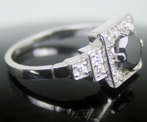 Cheap Black Diamond Rings
 Cheap Black Diamond 1 63 Carat Engagement Rings Solitaire Gold