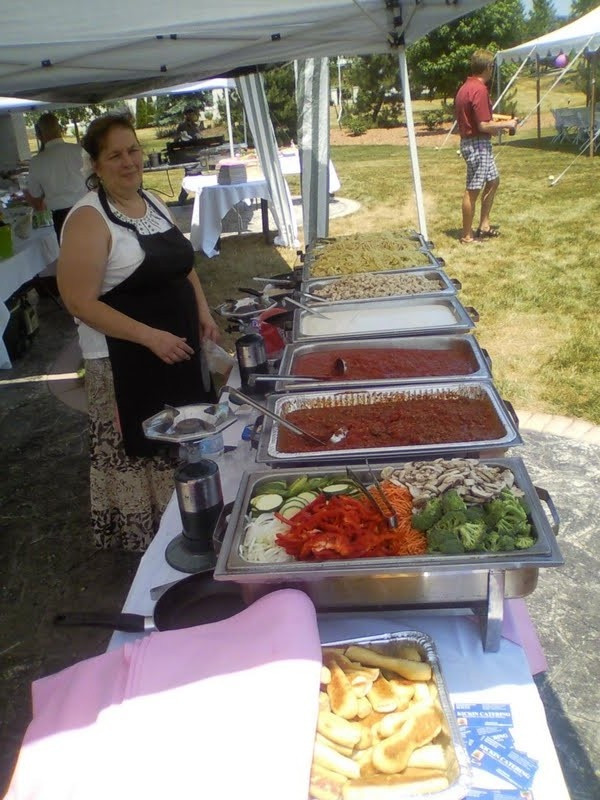 Cheap Catering Ideas For Graduation Party
 Graduation Pasta Bar in 2019