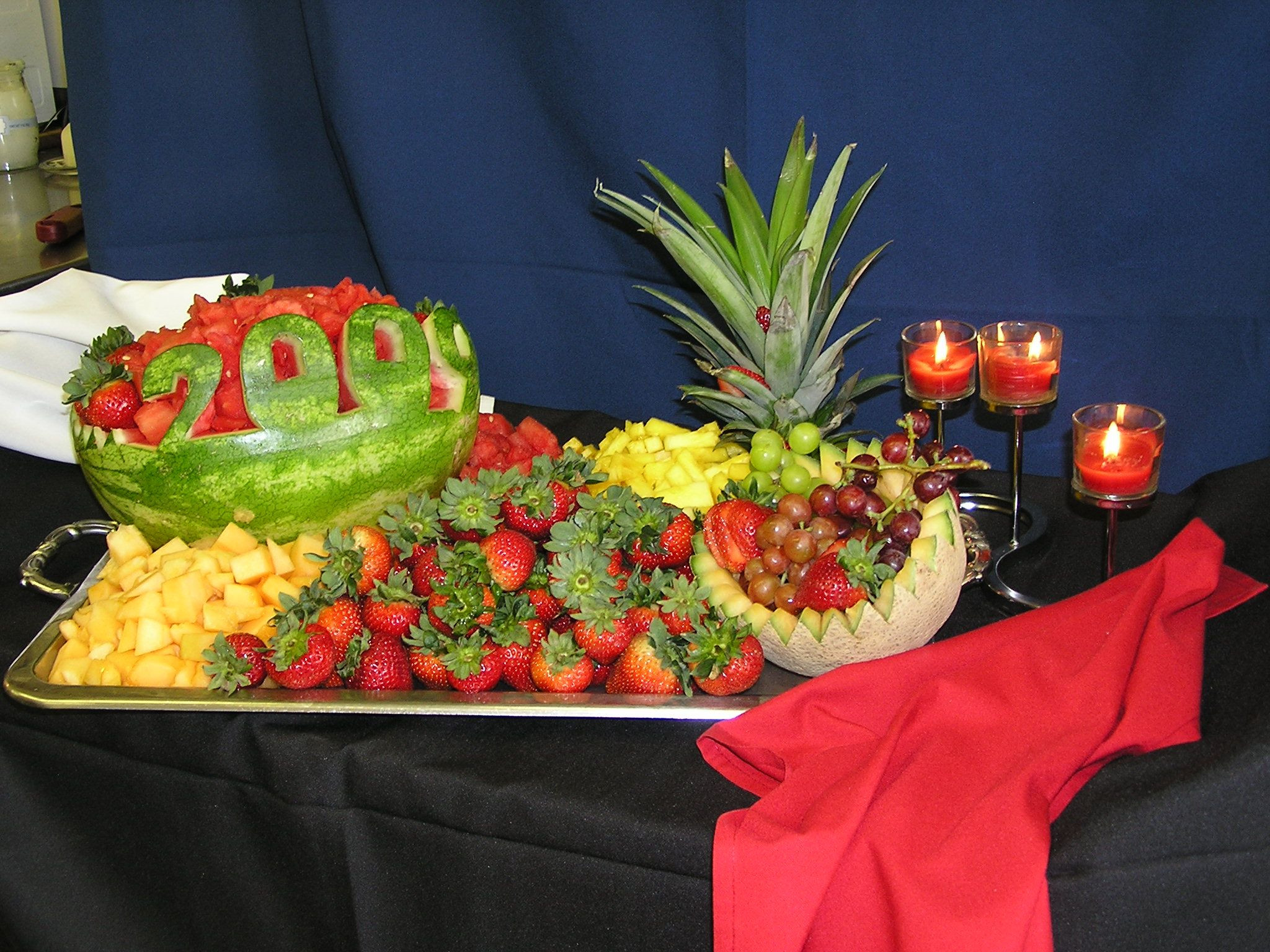 Cheap Catering Ideas For Graduation Party
 Carve a watermelon with the year or name of the graduate