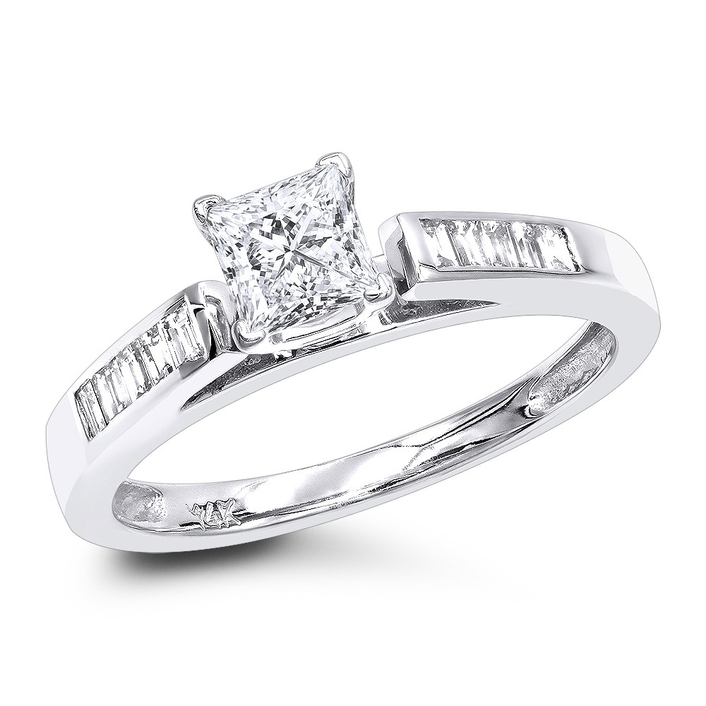 Cheap Diamond Wedding Rings For Her
 Cheap Engagement Rings 0 75ct Princess Cut Diamond