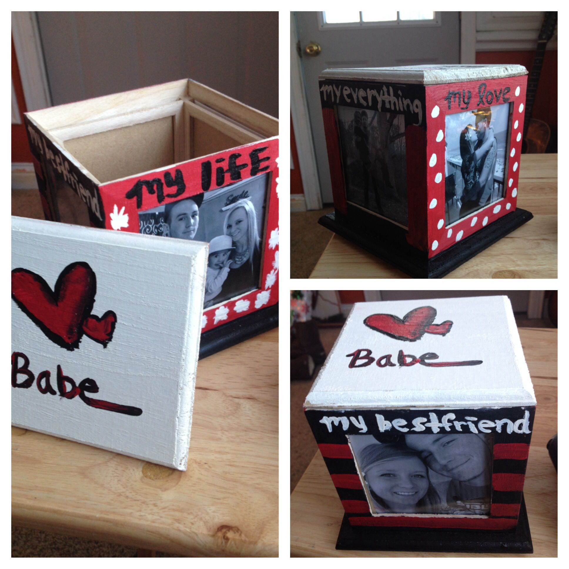 Cheap Gift Ideas For Boyfriend
 Cheap DIY present for boyfriend made this for Dan for