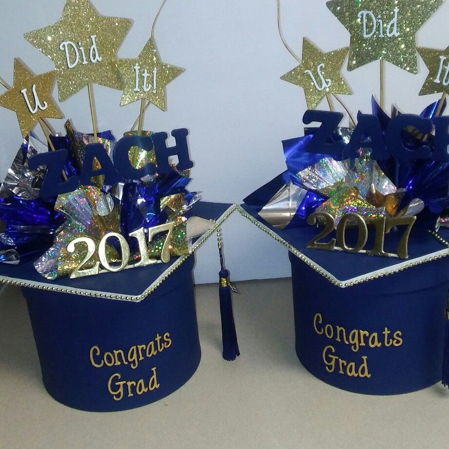 Cheap Graduation Party Centerpiece Ideas
 Graduation Centerpieces I hand made graduation