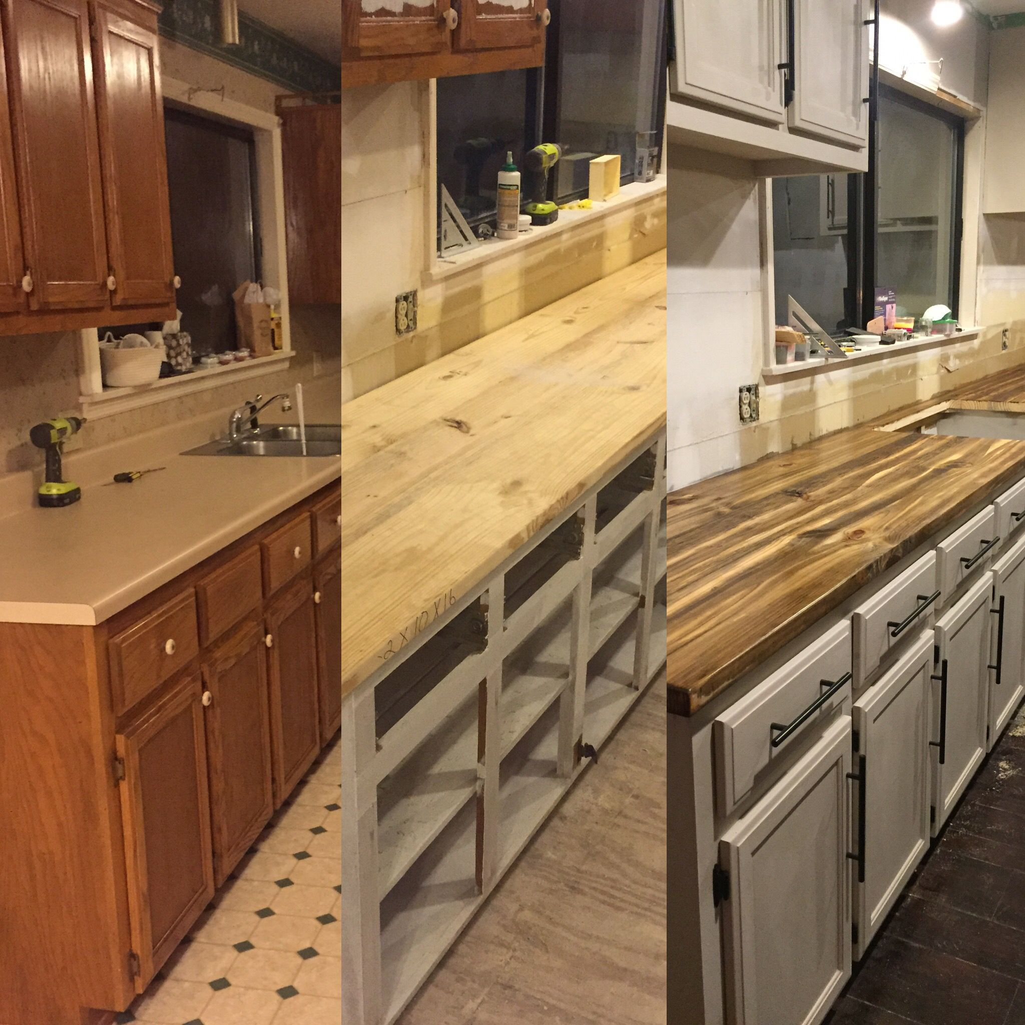 Cheap Kitchen Countertops
 DIY $150 countertops FOLLOW ME ON INSTAGRAM