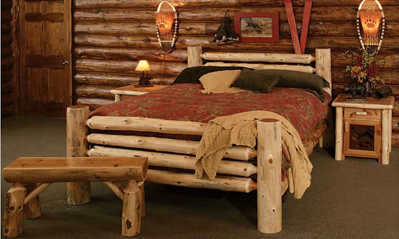 Cheap Rustic Bedroom Furniture Sets
 Rustic Style Bedroom Furniture Rustic Log Bedroom