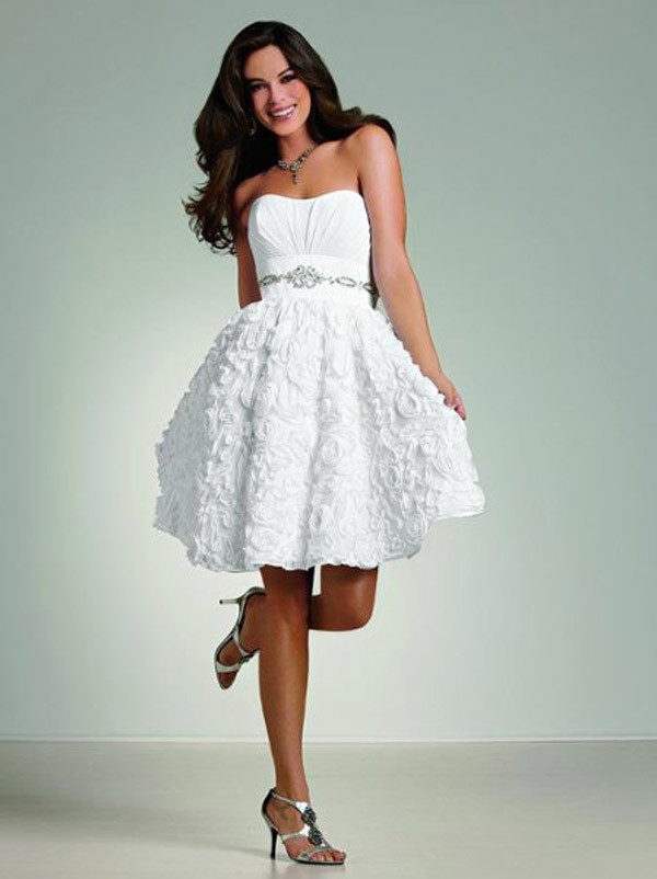 Cheap Short Wedding Dresses
 White short wedding dresses cheap All women dresses