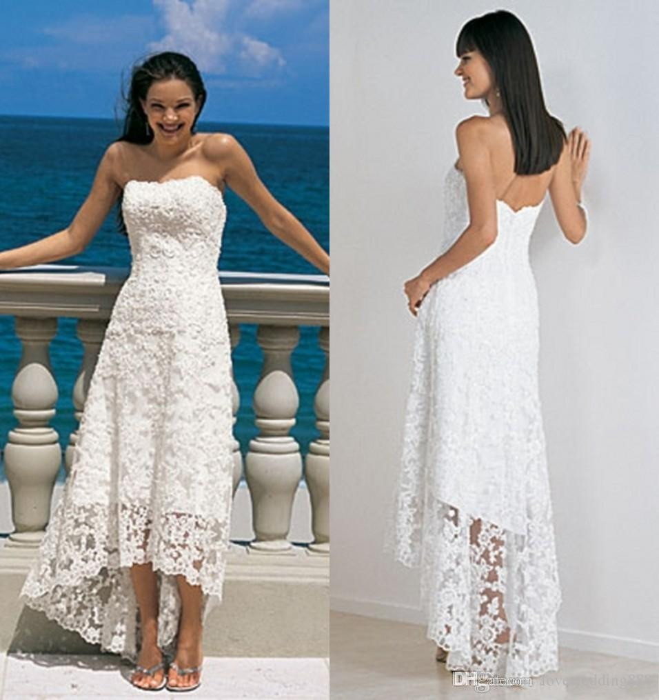 Cheap Simple Wedding Dresses
 Cheap Simple White Lace Wedding Dresses 2016 Short