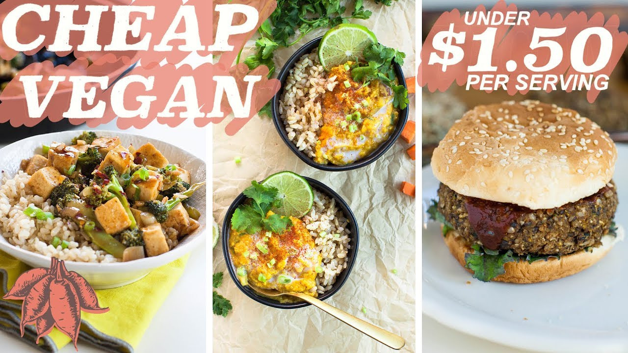 Cheap Vegan Recipes
 Amazing $1 50 MEALS