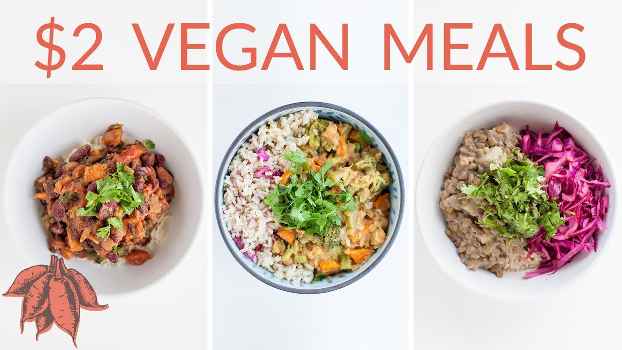 Cheap Vegan Recipes
 $2 Vegan Meals