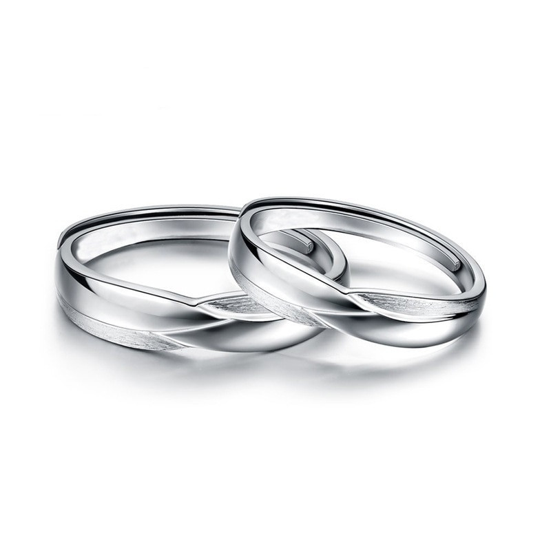 Cheap Wedding Ring Sets For Bride And Groom
 Aliexpress Buy Trendy Jewelry Couple Ring Sets for