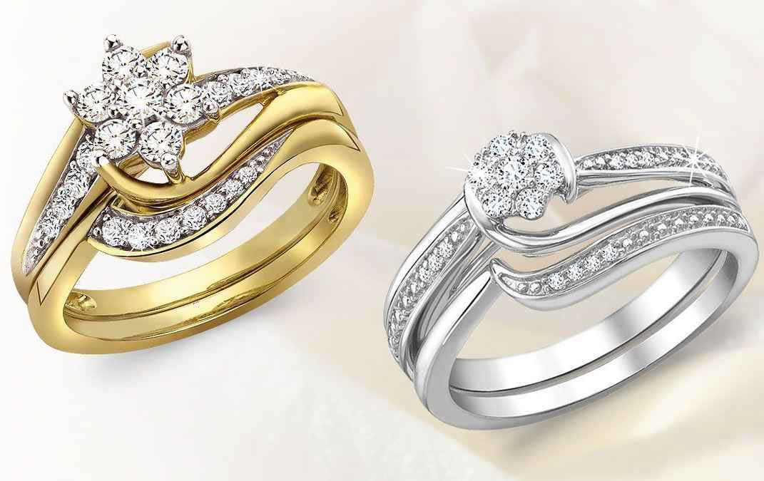 Cheap Wedding Ring Sets For Bride And Groom
 Bride And Groom Wedding Ring Sets Wedding Band Sets Bride