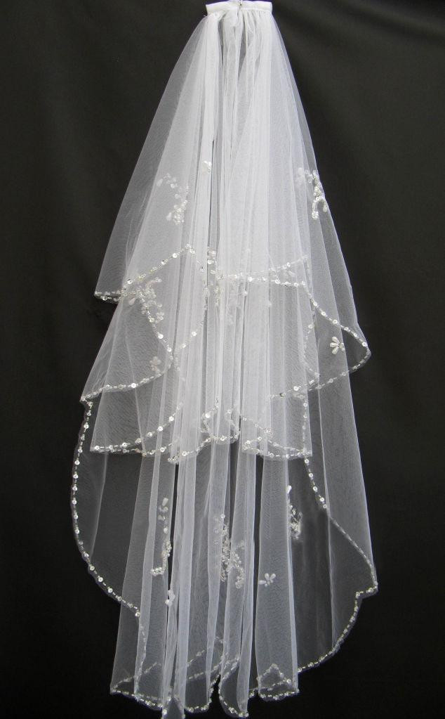 Cheap Wedding Veils With Comb
 Cheap 2014 Real Picture White Ivory Usa Soft Tulle Wedding