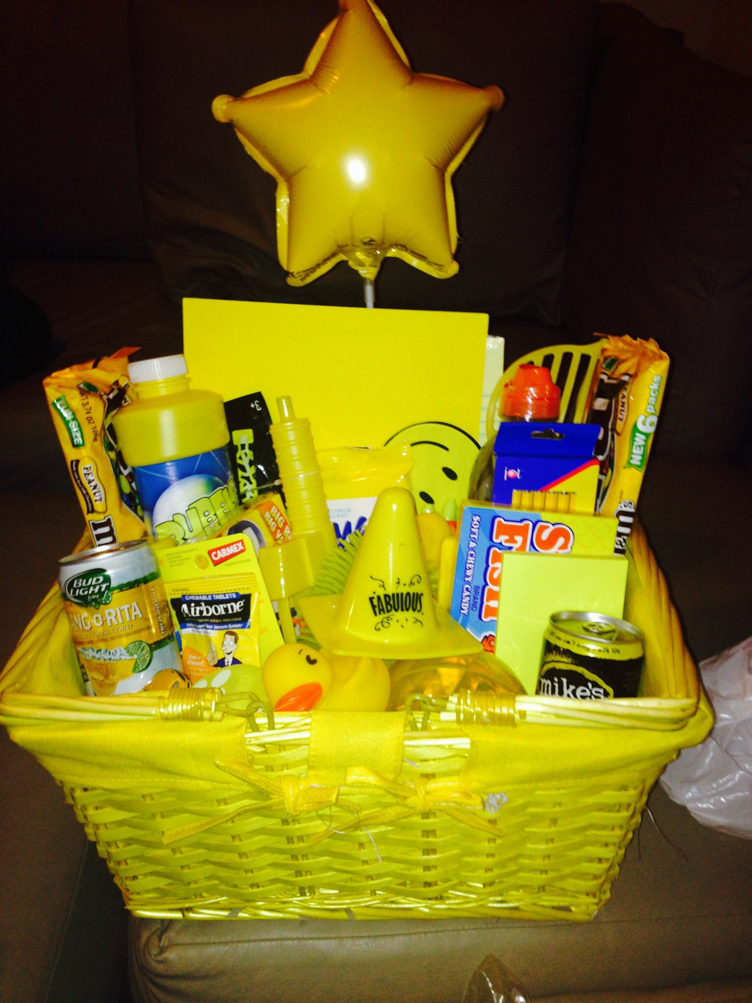 Cheerleading Gift Basket Ideas
 A basket if sunshine t Perfect for when some needs a