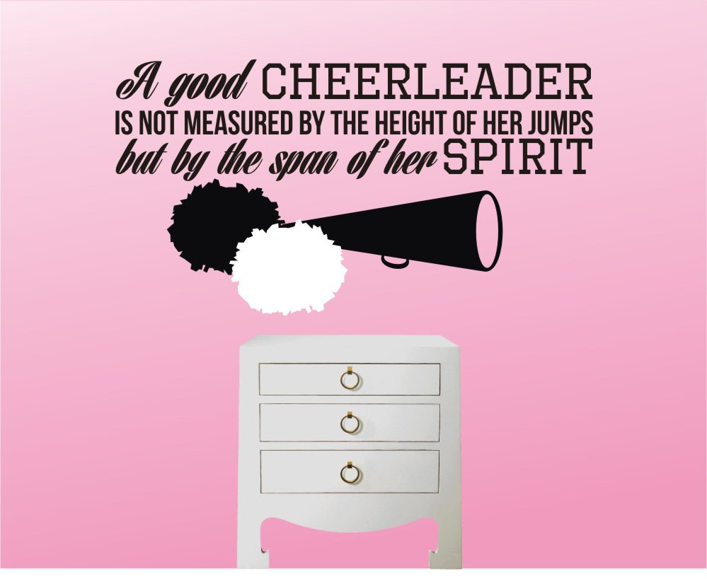 Cheerleading Motivational Quotes
 Quotes About Cheer QuotesGram
