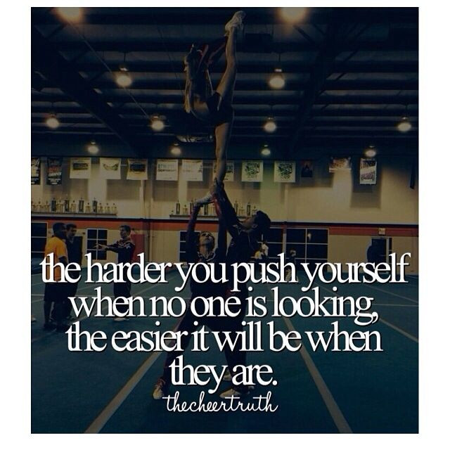 Cheerleading Motivational Quotes
 Cheerleading Tryouts Inspirational Quotes QuotesGram