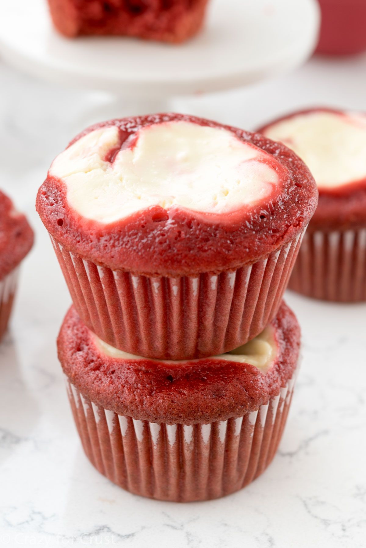 Cheesecake Filled Cupcakes
 Red Velvet Cheesecake Cupcakes an easy red velvet