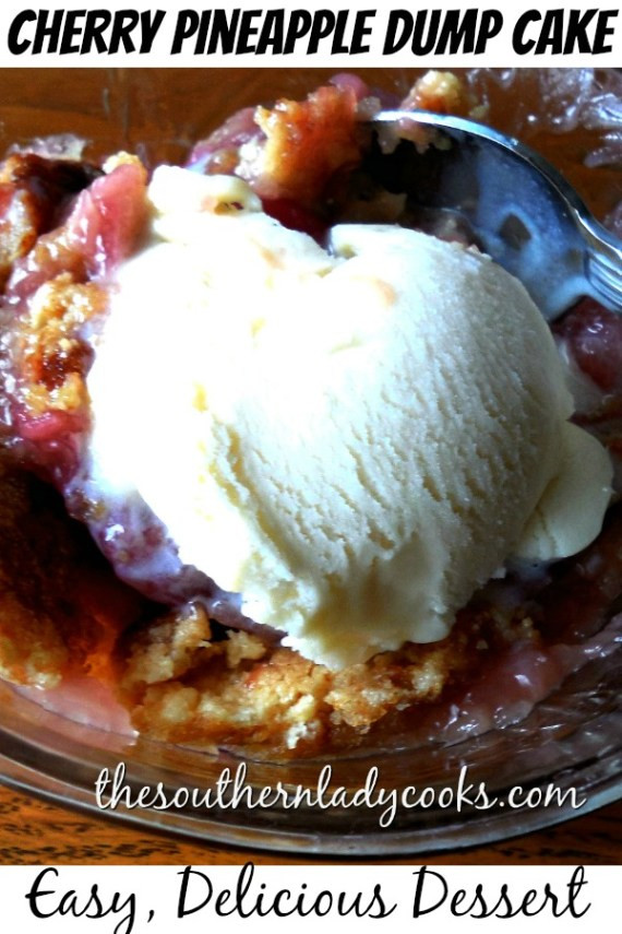 Cherry Dump Cake Without Pineapple
 CHERRY PINEAPPLE DUMP CAKE The Southern Lady Cooks