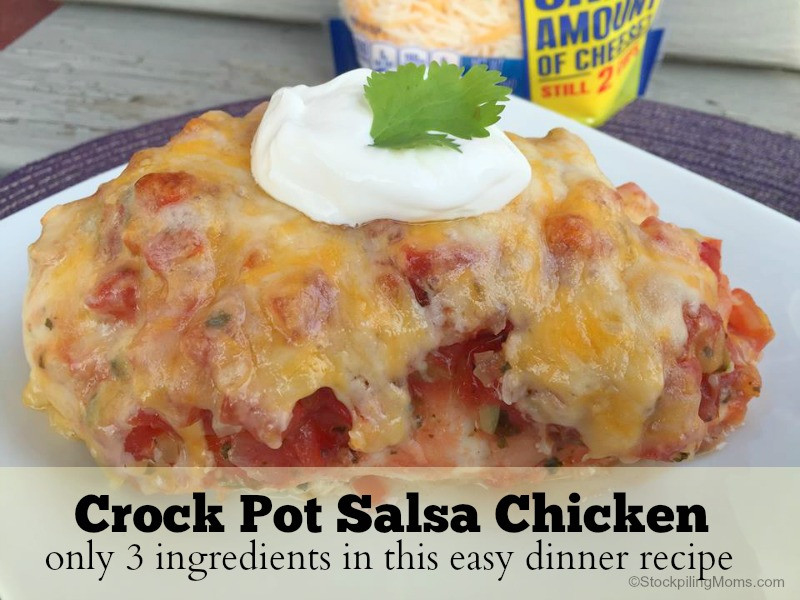 Chicken And Salsa Crock Pot Recipe
 Crock Pot Salsa Chicken Recipe